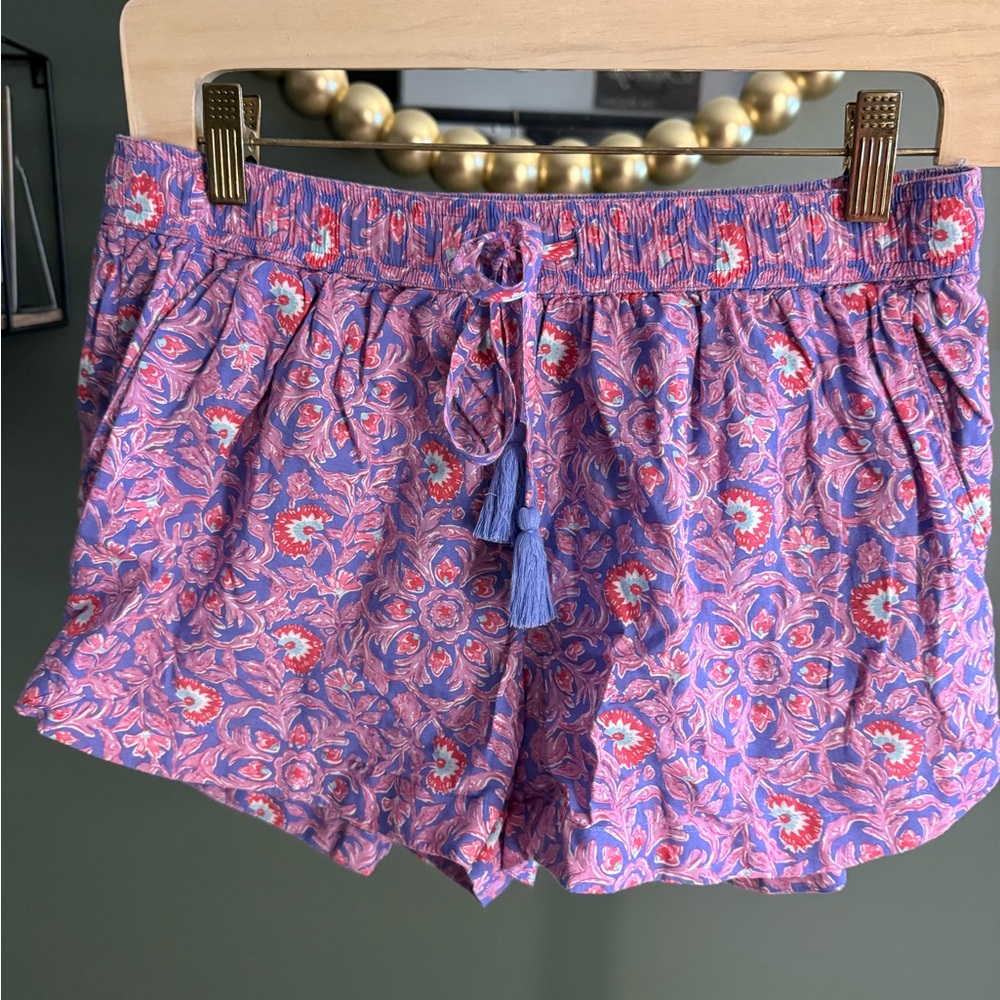 Vineyard Vines Pink and Purple Floral Shorts